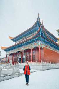 寶通寺雪景