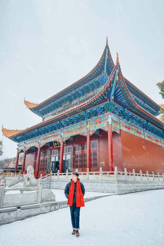 寶通寺雪景