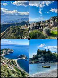 Taormina 呀，那可是藏在美麗地中海的夢幻天堂小城，嘿嘿
