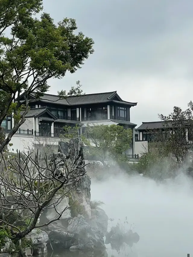 Zhuhai Cuihu Xiangshan Town is like a fairyland