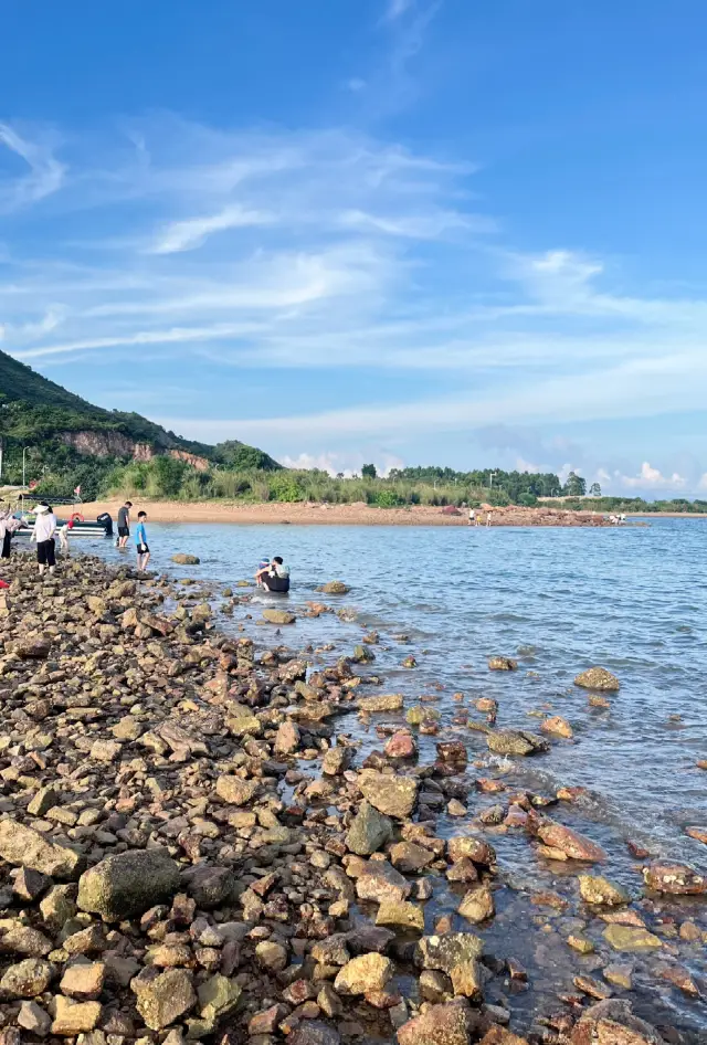 惠州海邊騎行趕海看日落 太舒服啦