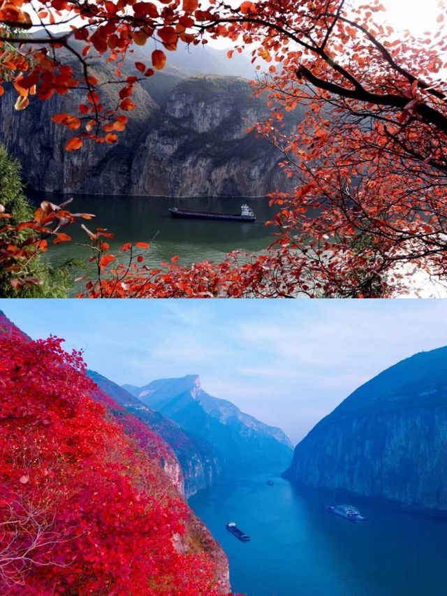 長江三峡的秋景,真的被嚴重低估了。