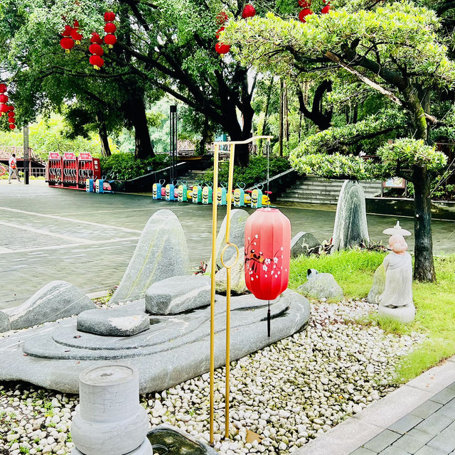 中秋打卡廣州嶺南印象園🎑