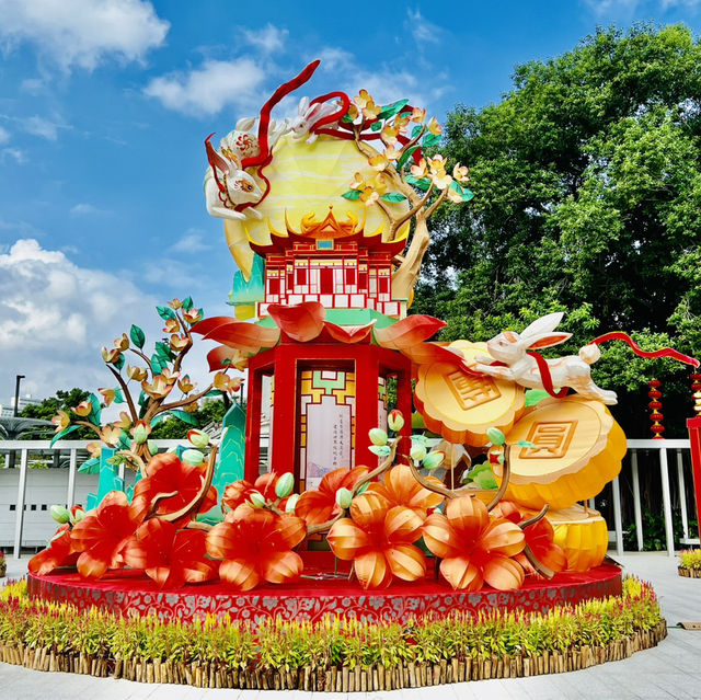中秋來逛逛廣州文化公園燈展啦