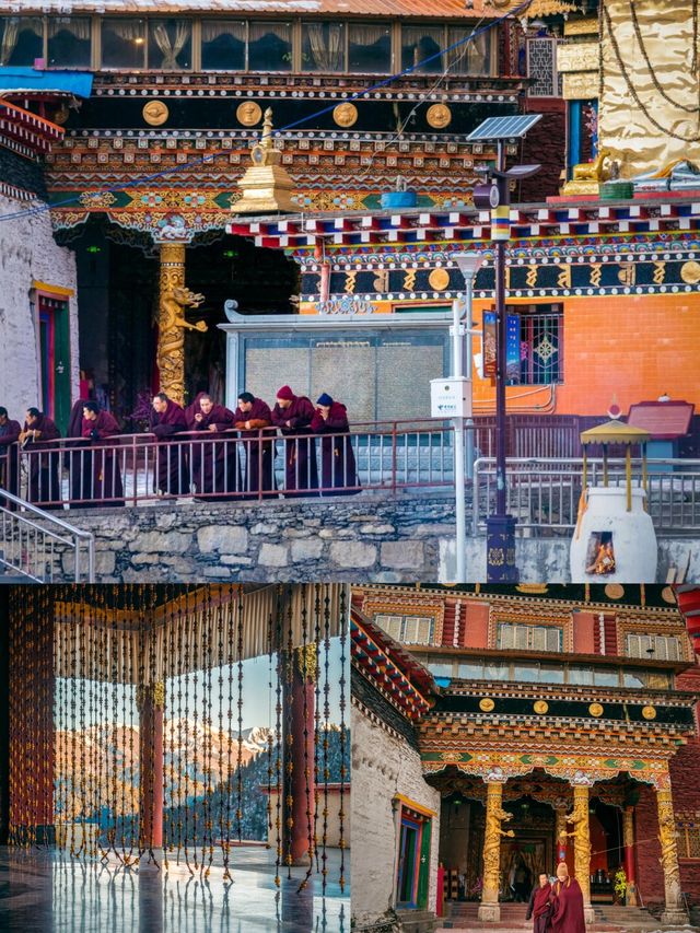 邂逅900年秘境噶陀寺，冬天一場說走就走的川西奇遇。