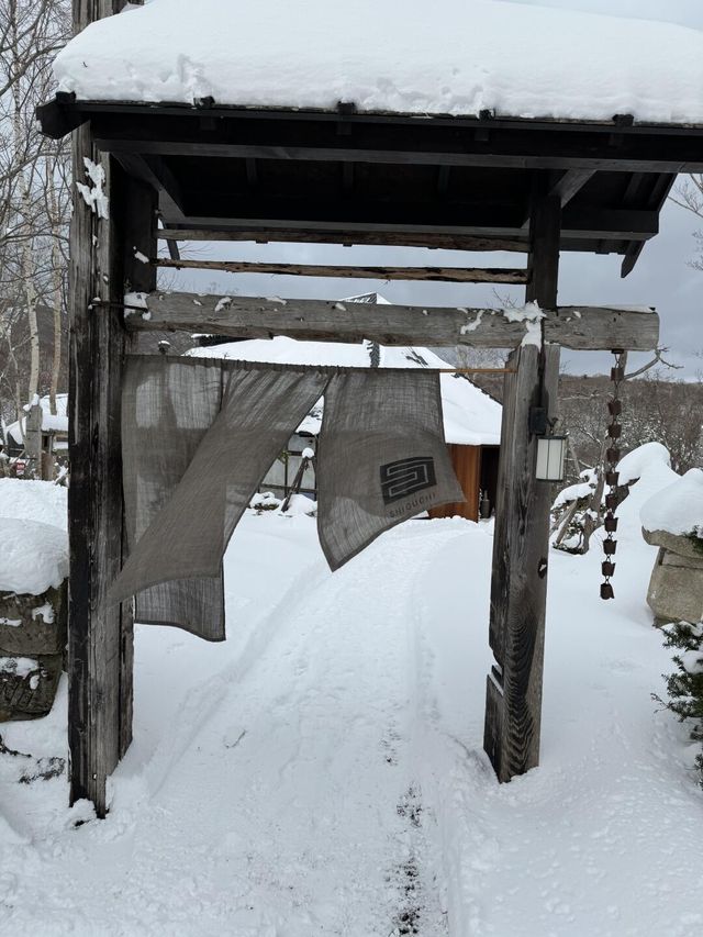 北海道的一場雪途