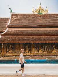 If you only visit one temple in Luang Prabang, I highly recommend Wat Xieng Thong