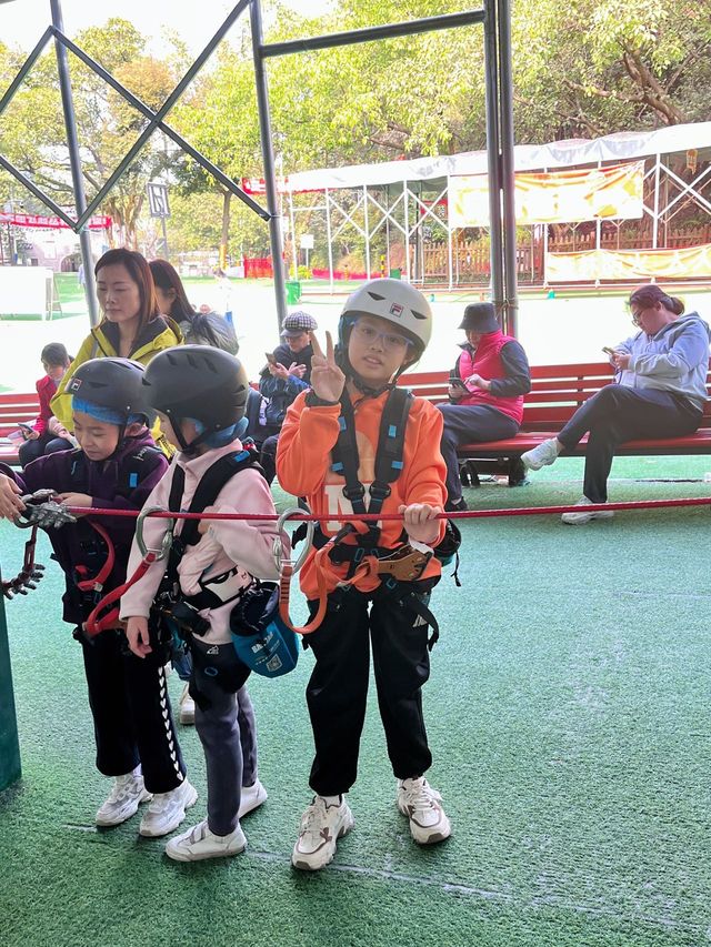 寒假遛娃去邊度一齊去飛越叢林啦