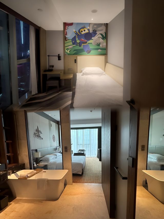 結婚那麼多年，終於和老公住上了這麼好的酒店!!!