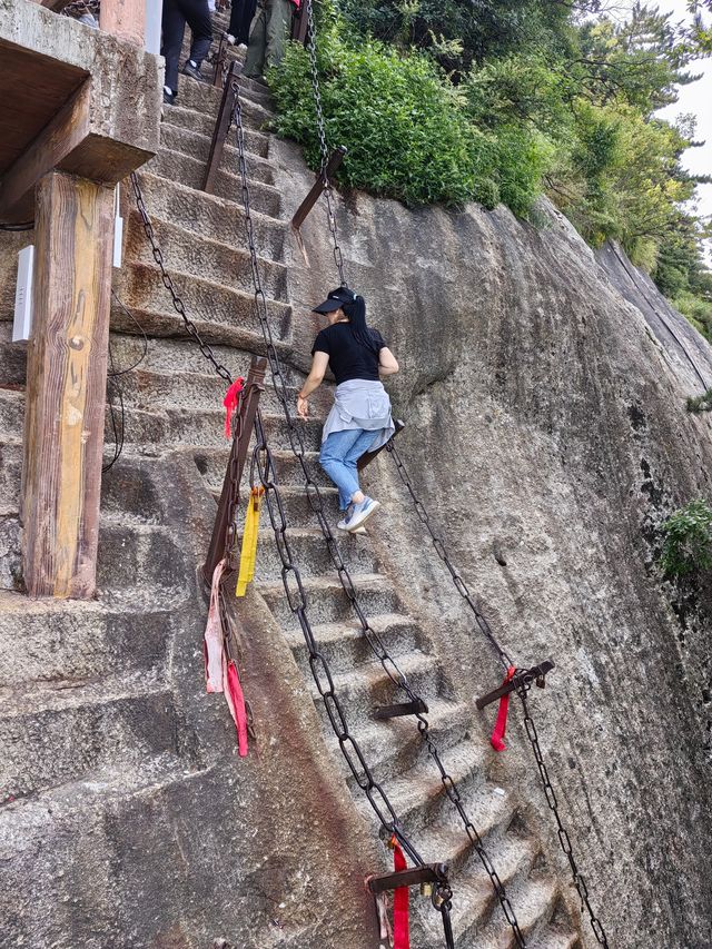 華山遊記（三）——西上北下五峰盡登