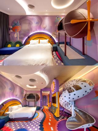 This hotel *gets* kids!!  Energetic kids can play until they drop!!