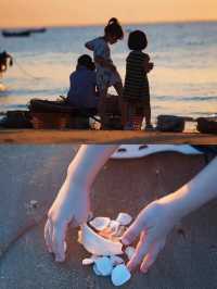 海口海景民宿|喺床上面睇日落，正到爆