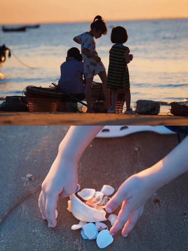 海口海景民宿|喺床上面睇日落，正到爆