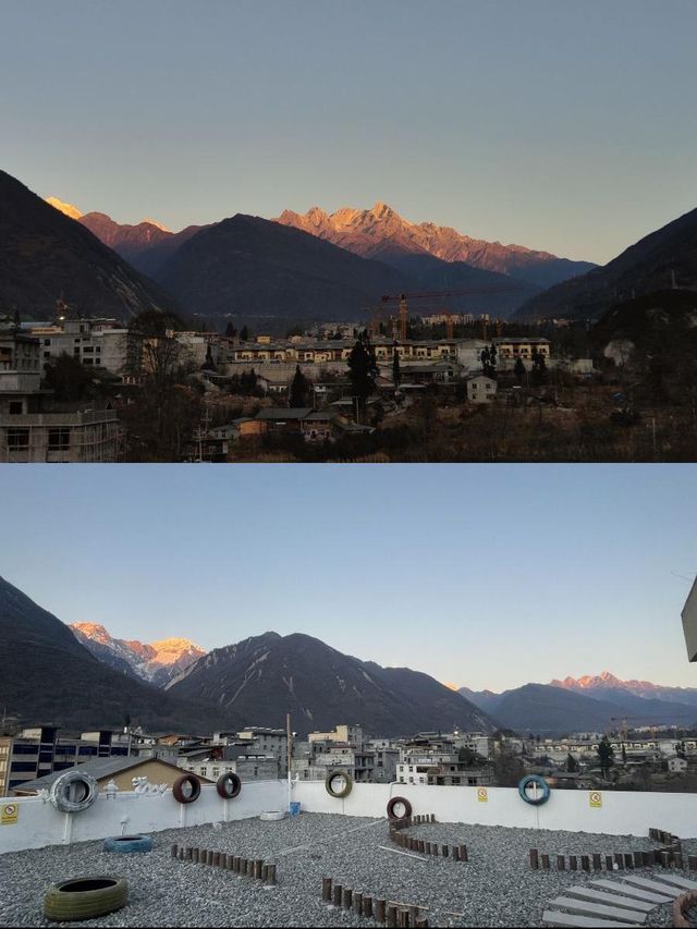 貢嘎雪山腳下的家，說走就走！