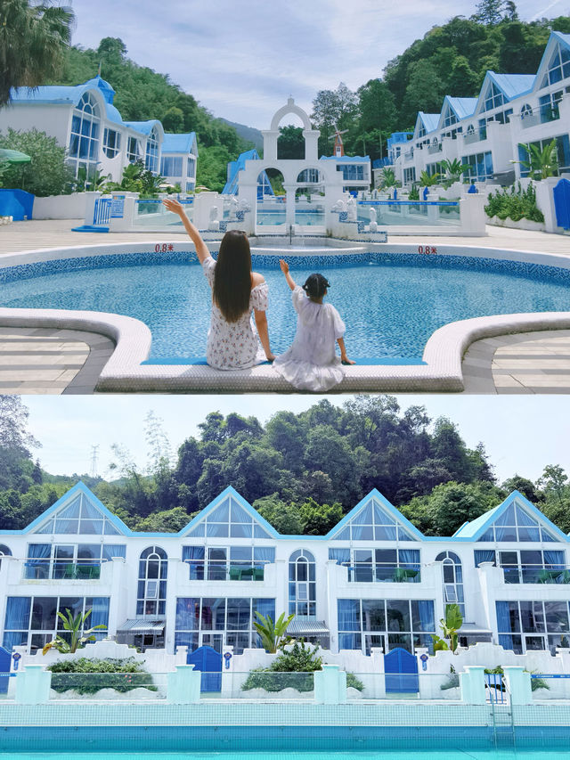 廣州周邊玩水聖地🫧走進清遠版聖托里尼度假