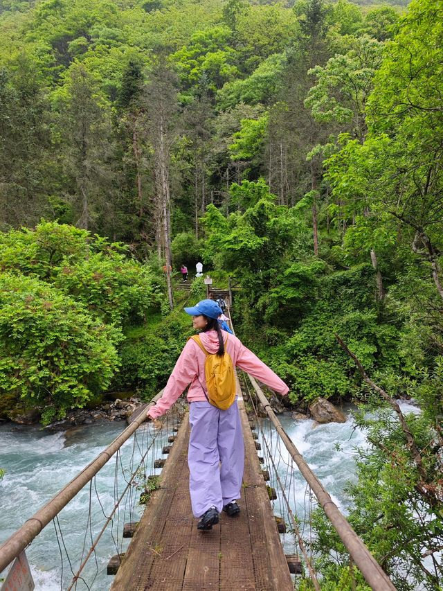 徒步旅行攻略喇叭河
