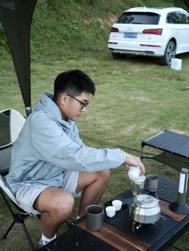 自駕直達廣深周邊小眾湖邊露營地