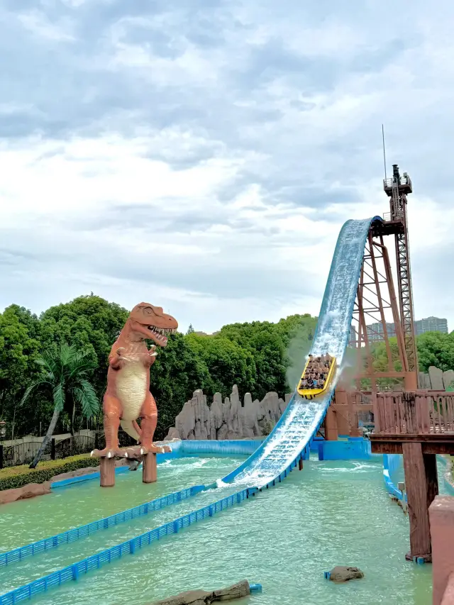 🦕常州中華恐龍園侏羅紀水世界｜夏日玩水神地