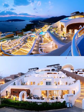 Dali Santorini·Heavenly Melody in the Clouds | A Top-Tier B&B That Brings the Aegean Sea to Erhai Lake