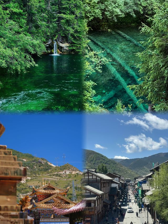 成都出發2小時！松潘7月藏住20℃嘅夏天，雪山草原花海一次過打包。