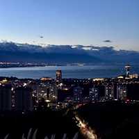 다리 여행의 하이라이트🌄 창산과 얼하이를 한눈에 담는 운상산 뷰포인트