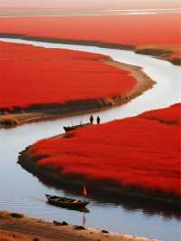 盤錦紅海灘｜秋日限定紅色海洋打卡攻略