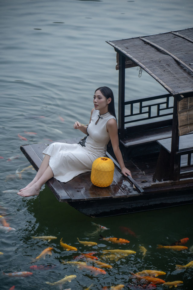 安吉隱世溫泉民宿私湯看星空，躺平竹海裡！