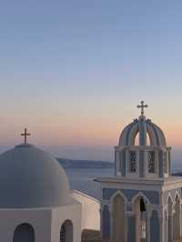 被希臘小島靚到喊同閨蜜嘅聖托里尼影相日記