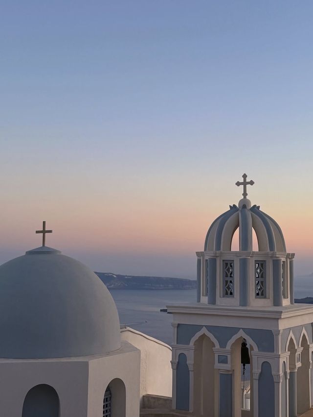 被希臘小島靚到喊同閨蜜嘅聖托里尼影相日記