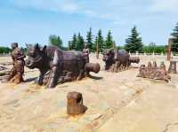 盛唐天下黃河第一橋——蒲津渡鐵牛