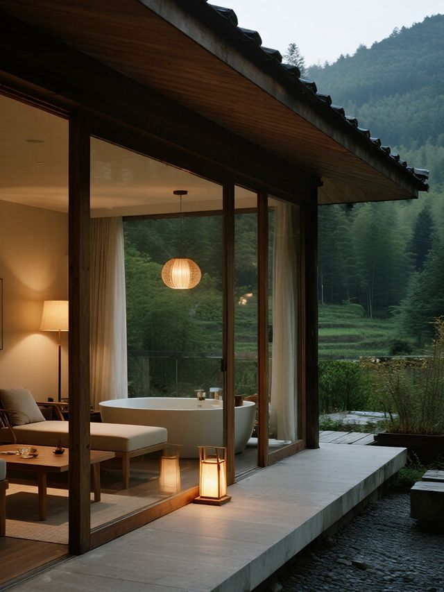 安吉親子遊!竹林私湯民宿帶娃泡出暖冬幸福感 安吉親子遊!竹林私湯民宿帶娃泡出暖冬幸福感