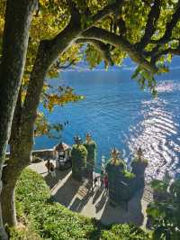 如果浪漫有顏色,一定是科莫湖的克萊因藍