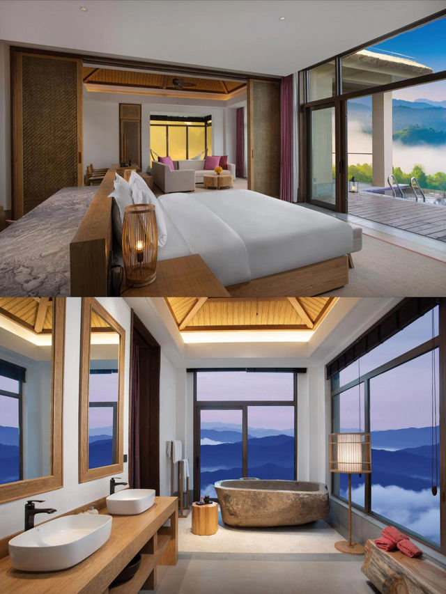 江浙滬私藏！竹林星空溫泉別墅，躺進天然氧吧！