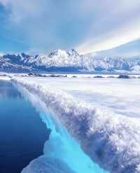 新疆冬日封神！賽里木湖藍冰+周邊秘境全攻略