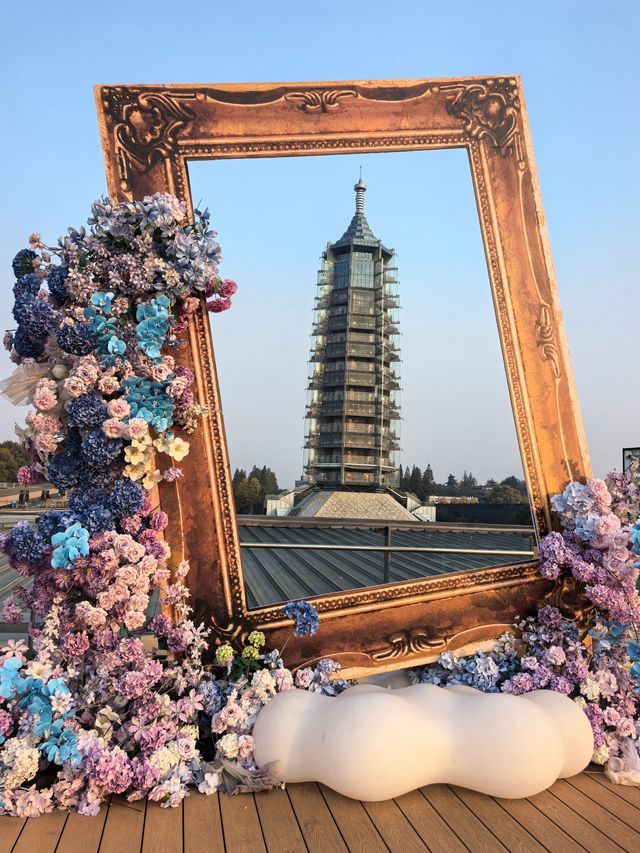 南京旅遊不要放過大報恩寺的夜景