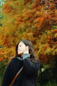 德陽東湖山水杉林紅了！陽光穿透紅杉林絕美