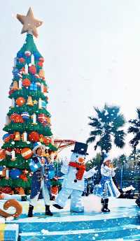 上海樂高樂園聖誕季巨嗨10米高聖誕樹超美！