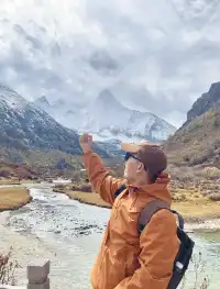 稻城亞丁｜人生照片+1！在英邁勇雪山腳下。