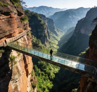 Scream! This mountain in Jiangxi is truly an adventurer's paradise