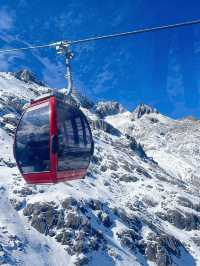 初冬達古冰川遊玩攻略|4860米雪山之巔,赴一場冰雪童話之約