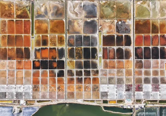 漳州東山島西港鹽田 漳州東山島西港鹽田