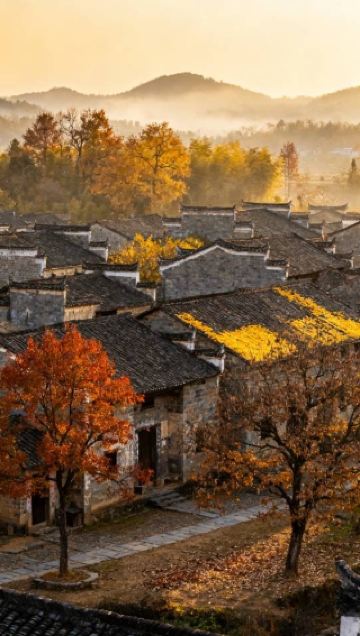 คู่มือการท่องเที่ยวหมู่บ้านจางกู่หยิงในฤดูใบไม้ร่วงและฤดูหนาว: หมู่บ้านเก่าแก่กว่า 600 ปีที่มีเสน่ห์เฉพาะตัว อาหารรสชาติกลมกล่อมเข้ากับทิวทัศน์ฤดูใบไม้ร่วงได้อย่างลงตัว