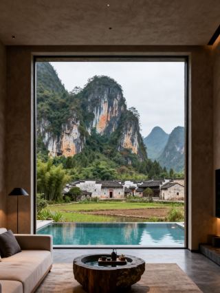 เข้าพักที่โรงแรมเซียงจางเหมยหยู (โรงแรมต้นการบูร) ในหมู่บ้านโบราณเตียวหยวน เมืองจี่อาน และพาลูกๆ ไปเที่ยวชมหมู่บ้านโบราณปาเกา