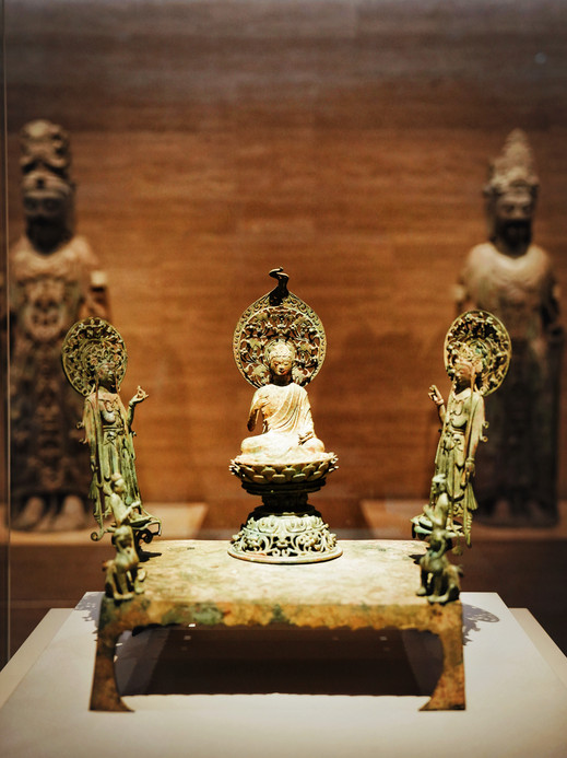 上博東館1階封神展覧室！彫塑館で「中国の断腕ヴィーナス」を一目