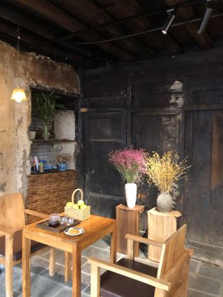 Cafe on 85 years old traditional house 