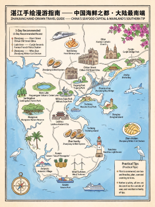 28℃ coastal town! How to enjoy Zhanjiang with kids? 8 gentle seaside spots to check in