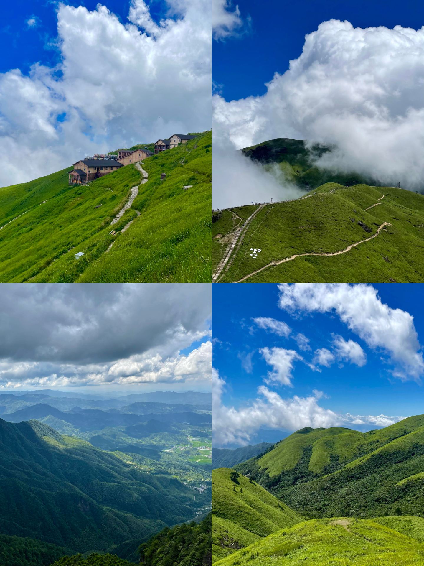 Wugong Mountain's sea of clouds is legendary
