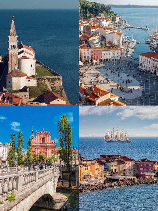 A 7-day comfortable trip to Slovenia for the average person, costing about 12,000 CNY per person