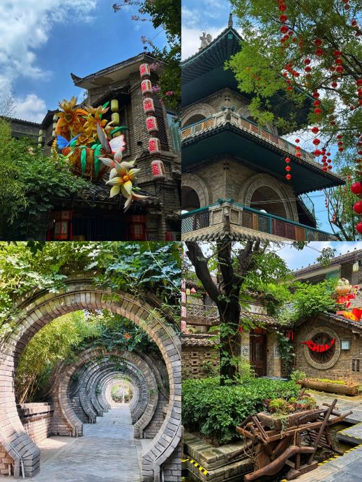 1-hour trip from Xi'an! A Guanzhong water town hidden at the foot of the Qinling Mountains