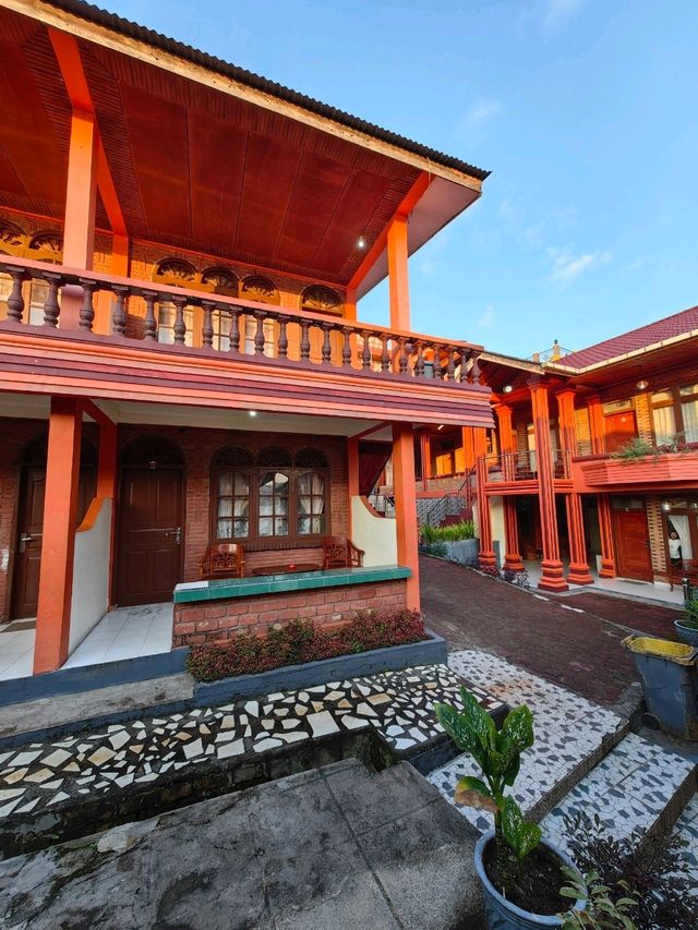 Budget hotel with a stunning view @Samosir Island 